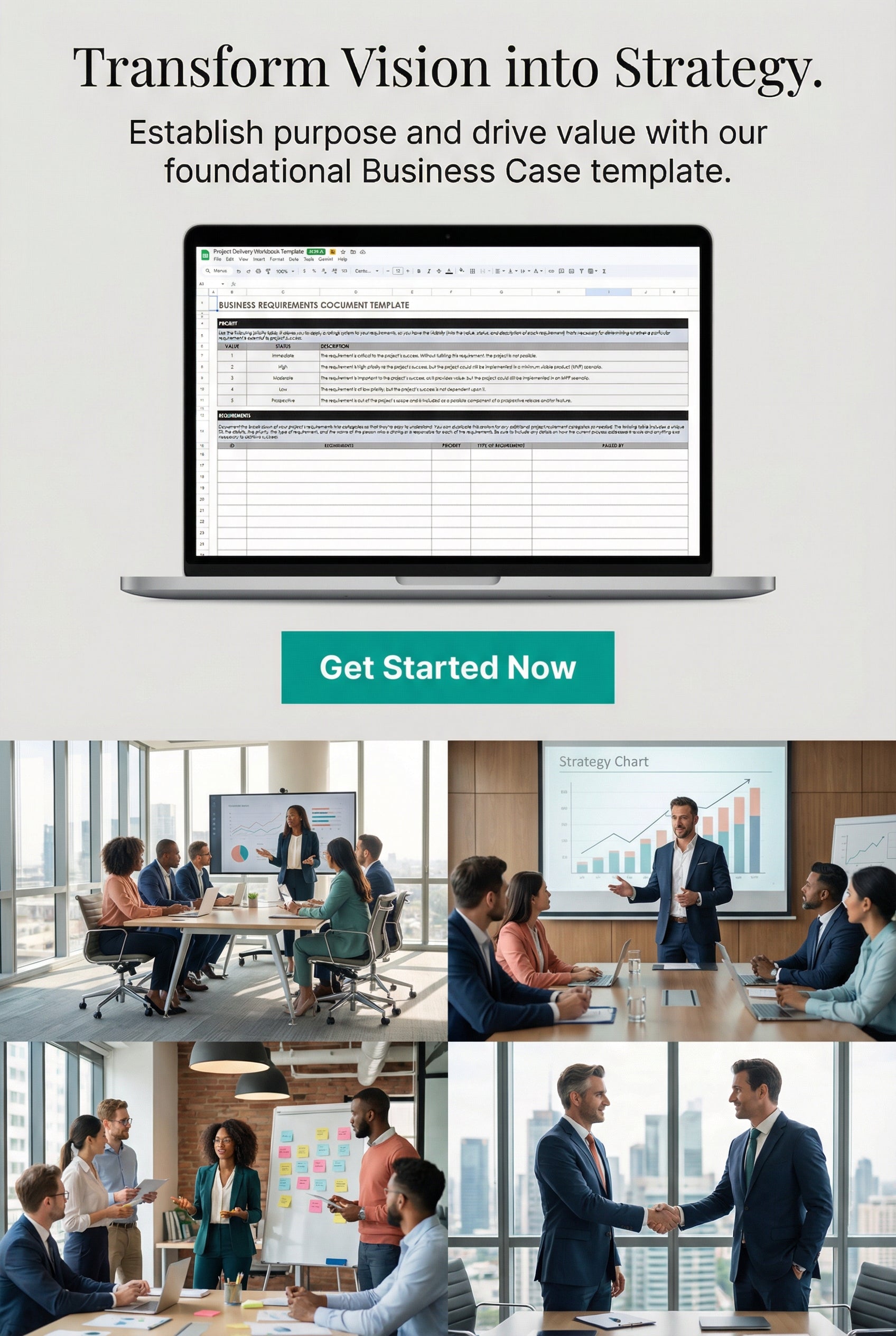 Business Case Template & Guided Toolkit