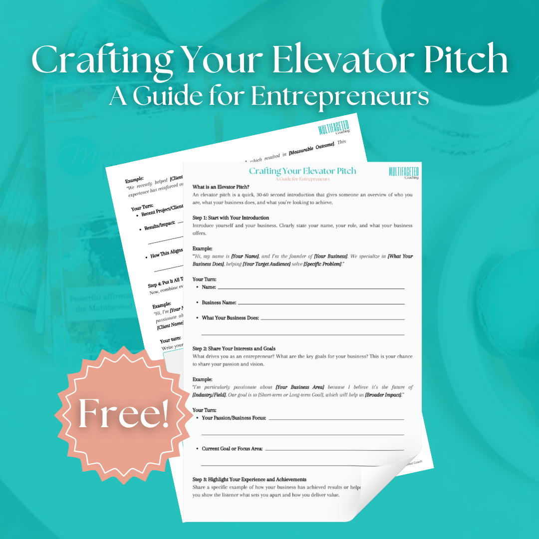 Crafting Your Elevator Pitch - A Guide for Entrepreneurs