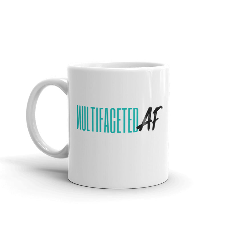 Multifaceted AF White Mug – The Multifaceted Mama